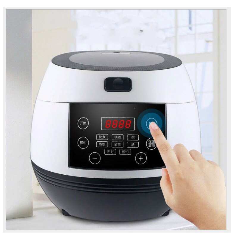 Intelligent rice cooker household 3L mini rice cooker small cooking 3-4 people automatic multi-function rice cooker