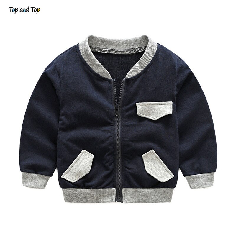 Top En Top Lente Herfst Kids Casual Jacket Meisjes Ripped Gaten Jeans Jassen Kleine Jongens Meisjes Denim Bovenkleding Kostuum 12M-6Y