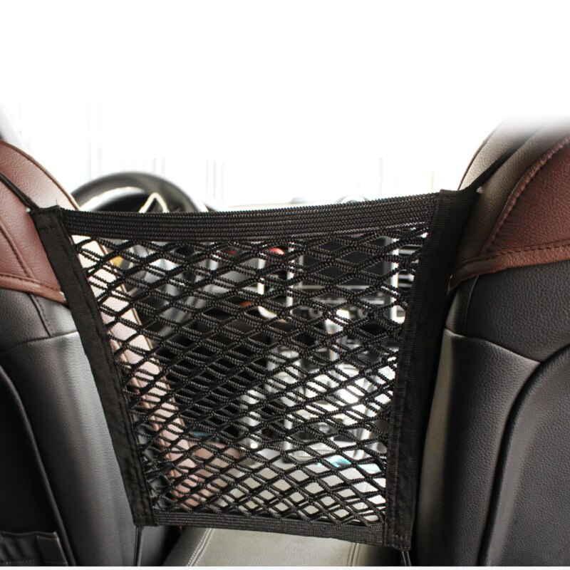 uniwersalny Automobiles Organizer siatkowy kieszonkowy samochód siatki Organizer na tył siedzenia w samochodzie sieć robić układania sprzątanie akcesoria samochodowe netto