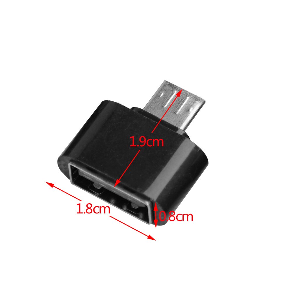 5/10pcs OTG Adapter Host Converter Micro USB Male to USB 2.0 For Android Tablet