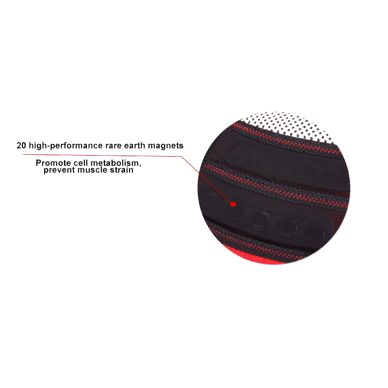 Turmalina magnetica terapia cintura brace auto calentamiento alivio de dolor de espalda cinturón ajustable soporte de cintura protector lumbar brace