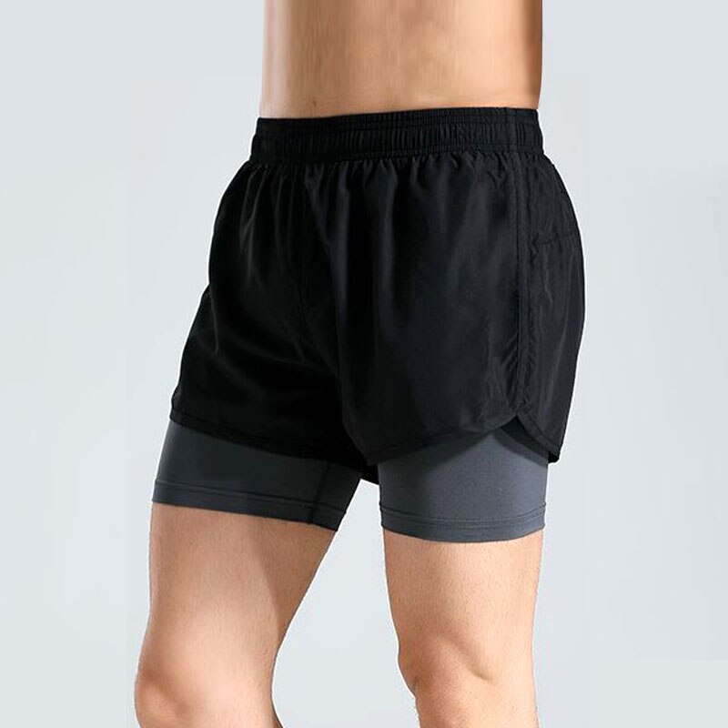 Tighta stretchshorts för män träningsserie snabbtorkande fitnessbyxor  w4-200