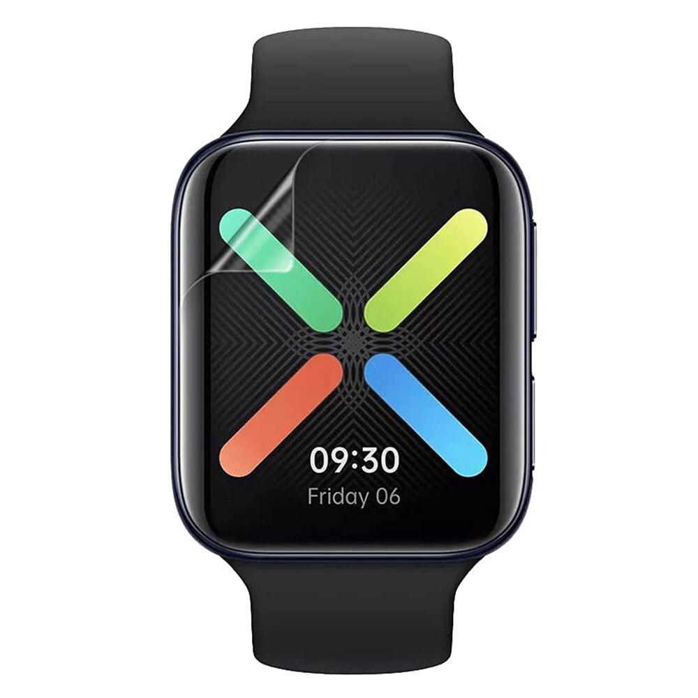 Película hidráulica suave de cobertura completa 3D para reloj inteligente Oppo 2, de 46mm y Protector de pantalla 42mm, película antiarañazos,: 46mm / 2 PCS
