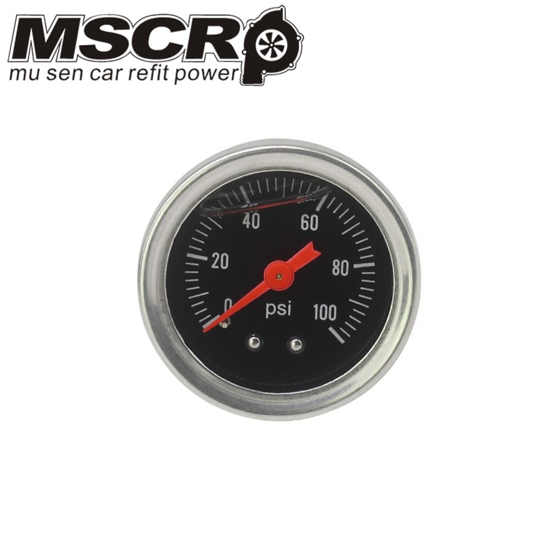 Jauge De Pression D'huile ONAN 193-0323 - 0-100 PSI, Diamètre 2 Pouces - New Old Stock (NOS)