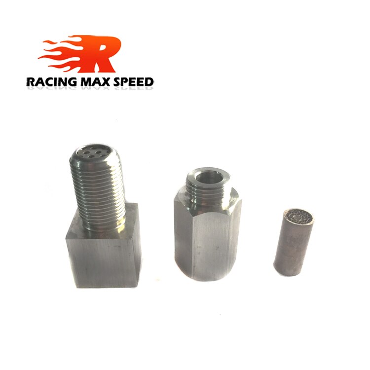 Oxygen O2 Sensor Adaptor 90 Degree Engine Check Light Removal Fix Cat Converter OSA-01