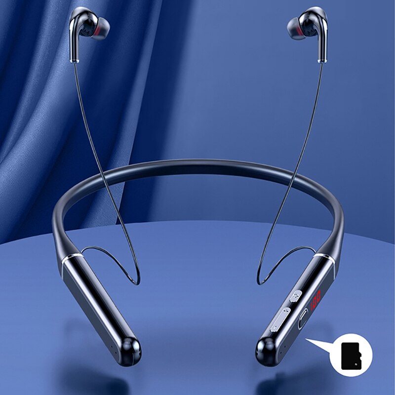 2x s650 stunden bluetooth-kopfhörer, stereo, kabellos 100 nackenbügel, geräuschunterdrückung, sport- und lauf-headset