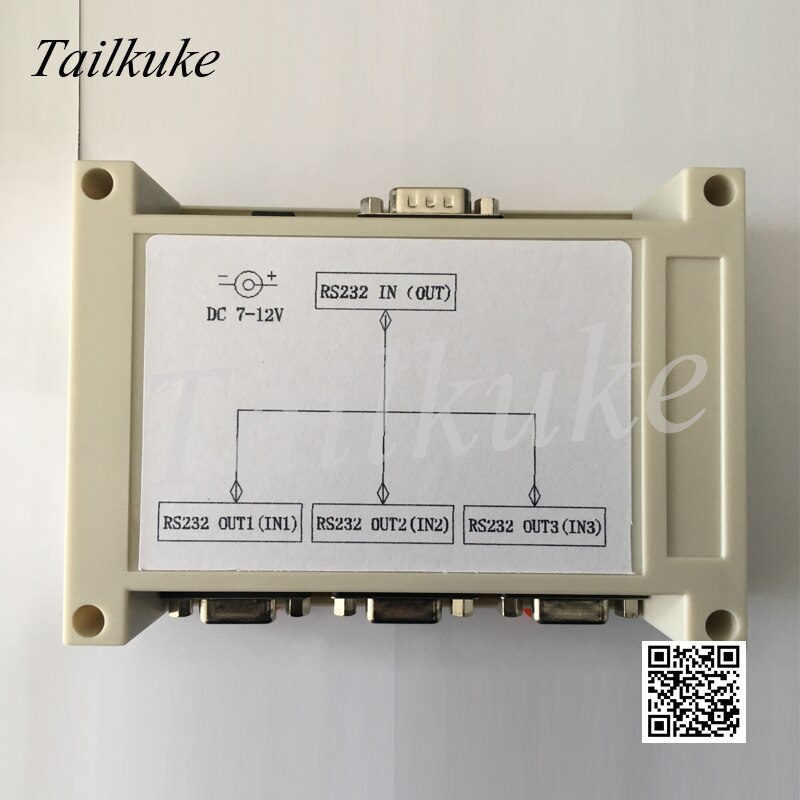 Serial Port Splitter 1 Min 3 Min 3 RS232 Splitter 1 Min 3 9-pin COM Port 1 in 3 Out