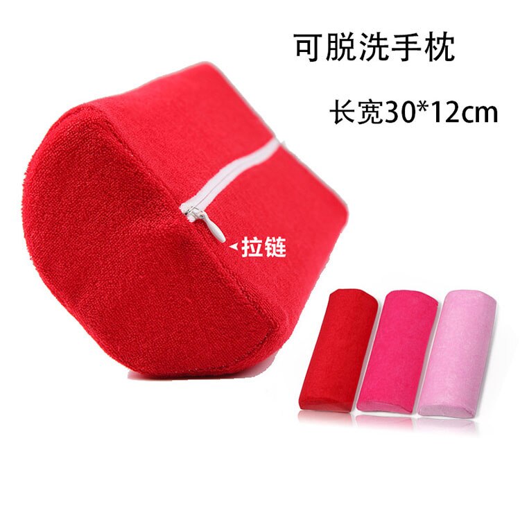 Hand Pillow Detachable Washable Pillow Cover Soft Cushion Hand Rest Pillow Manicure Care Nail Art Tools Semicircular