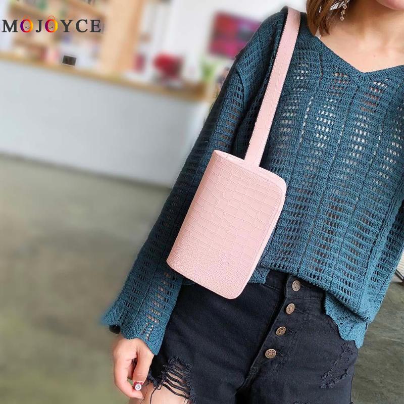 7.09 X 4.72 X 1.97 inches Women PU Leather Waist Packs Flap Belt Bag Vintage Fanny Pack Handbag Waist pack,crossbody bag