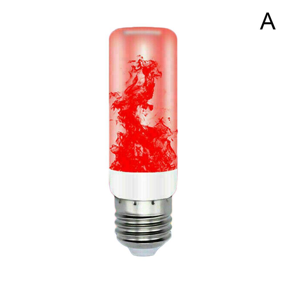 Led Vlam Lamp E27 Gloeilamp Vlam Effect Fire Lampen Flickering Emulatie 5W Decor Led Lamp AC85-265V: A