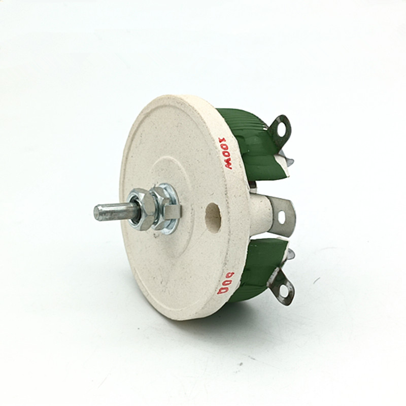 100 W 5 Ohm High Power Draadgewonden Potentiometer, Variabele Weerstand, Rheostat, 100 Watt.