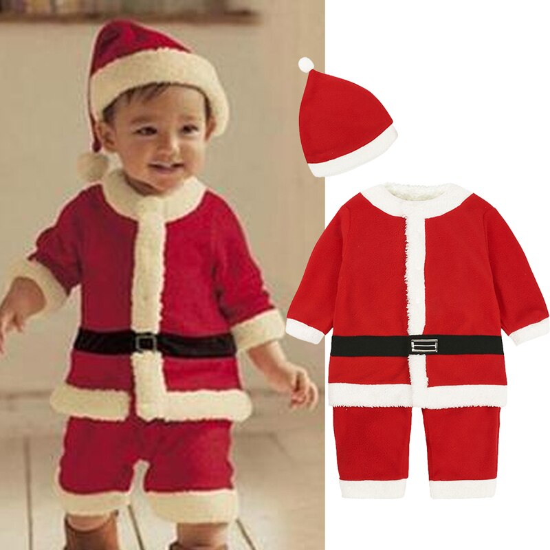Barnas julekostyme juleforestillingsdress nissedress