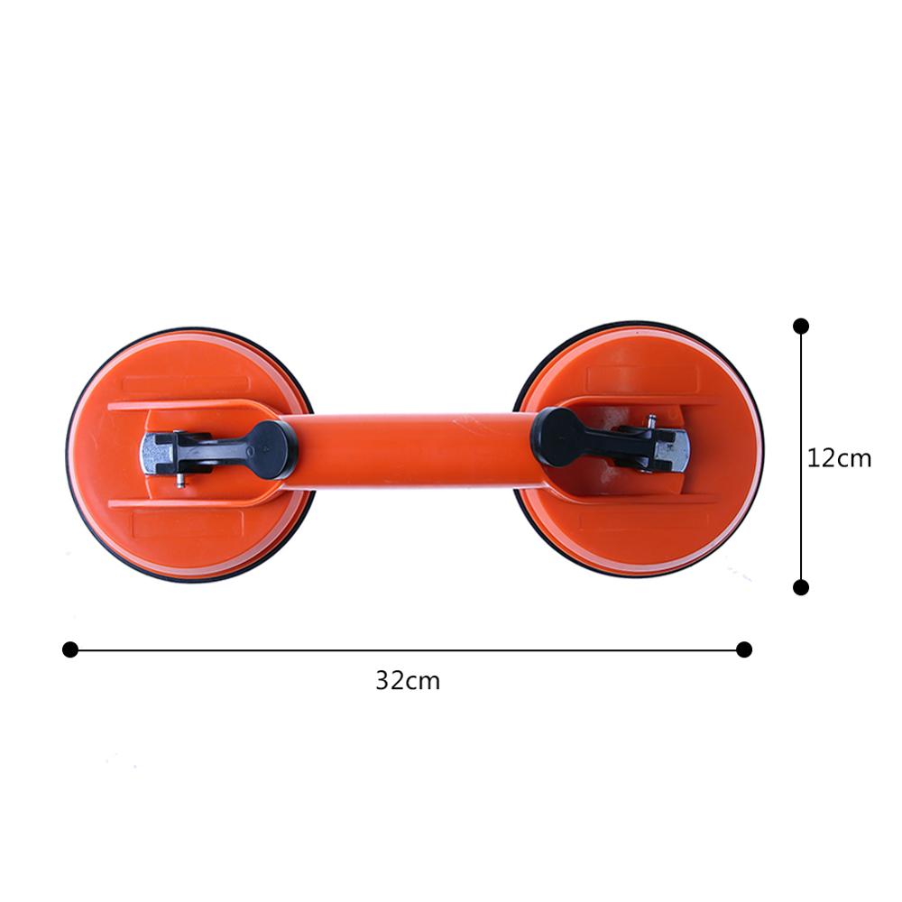 Premium Heavy Duty Ceramic glass suction cup Double Handle Glass Puller Lifter Gripper Sucker Double Cups Glass Tile Suc
