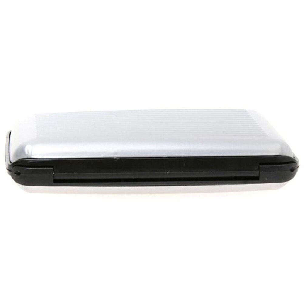 Wallet Business ID Credit Card Case Holder Anti RFID Scanning Card Holders for Men Women GDeals: Silver