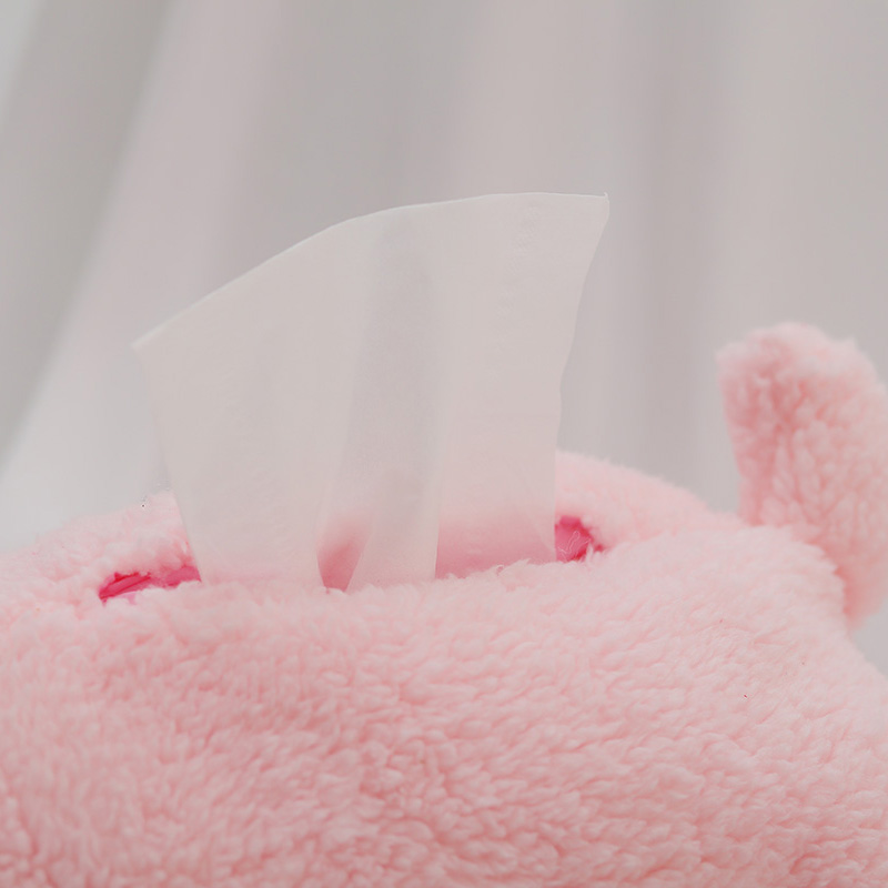 Peluche chien de dessin animé, 1 pièce, confortable, étui à serviette pour enfants, chiot doux, poupée, pour enfants, décoration de maison/Photo