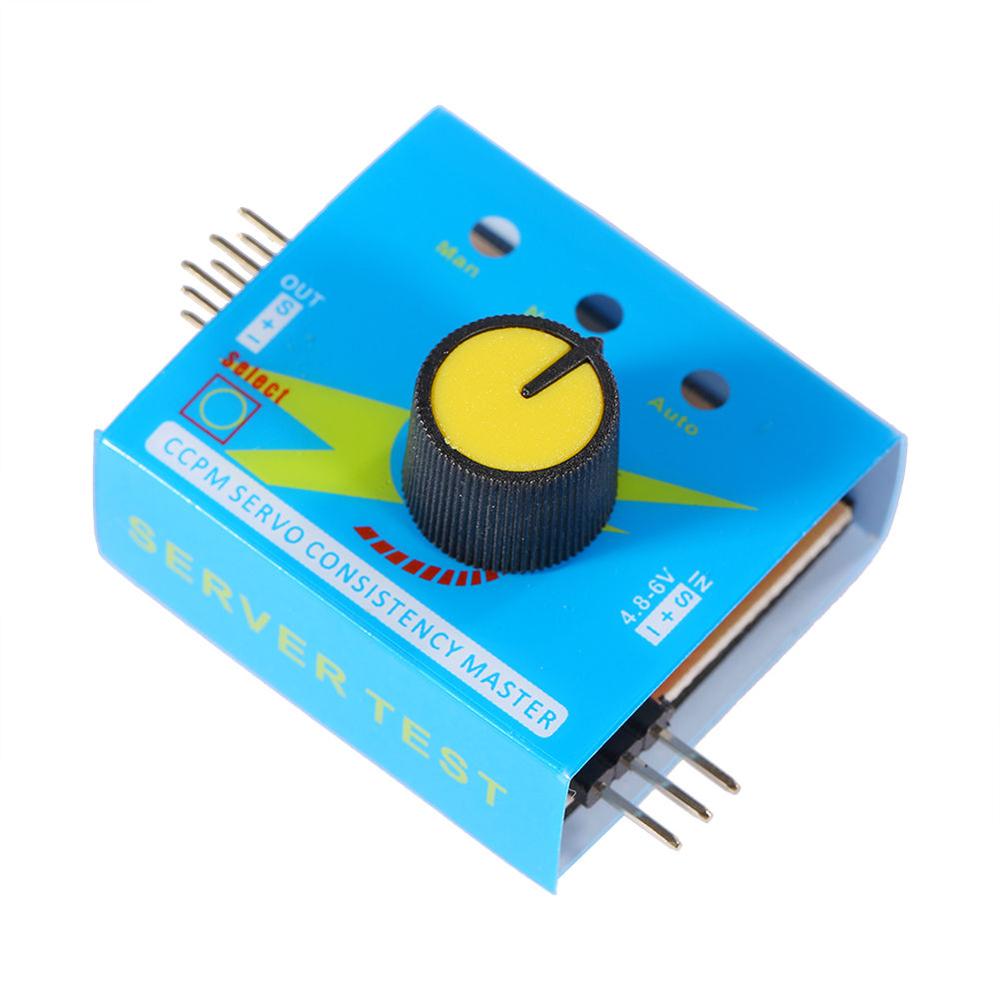 3CH Servo Tester CCPM RC congruencia maestro ESC Servidor de prueba Avión Helicóptero Coche