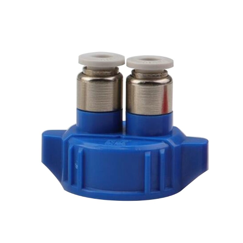 Aquarium CO2 Systeem Pro Buis Kleppen Guage Fles Cap Aquarium Levende Plant Diy Reactor Air Diffuser Generator Tool Deel