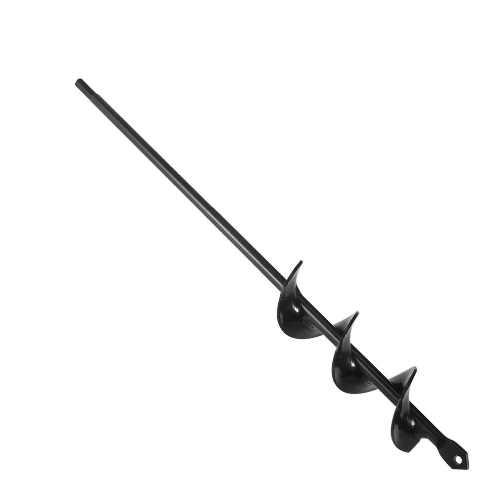Drillforce-plantation de jardin en spirale pour perceuse de fleurs, tarière à tige hexagonale, pour creuser des trous: 5 x 45cm