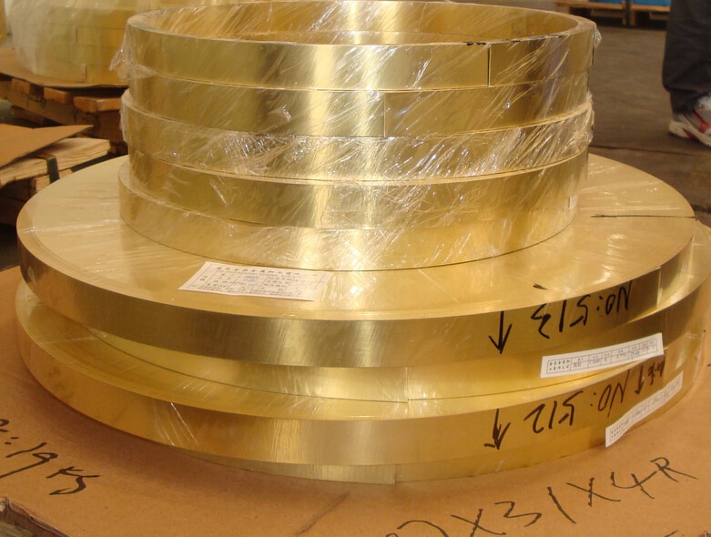 0.05 x 100mm 1 meter gör-det-själv material mässingstejp guld kopparfolie  h62 mässingsremsor mässingsark