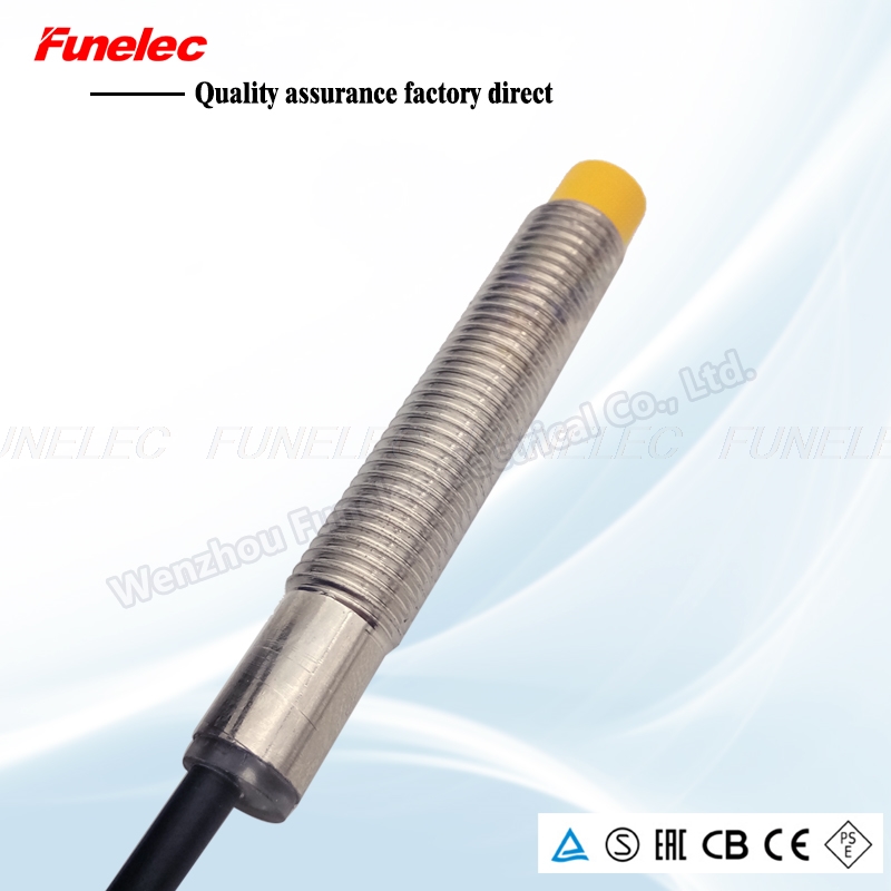 M12 Extended High Temperature Inductive Proximity Sensor Switch NPN NO