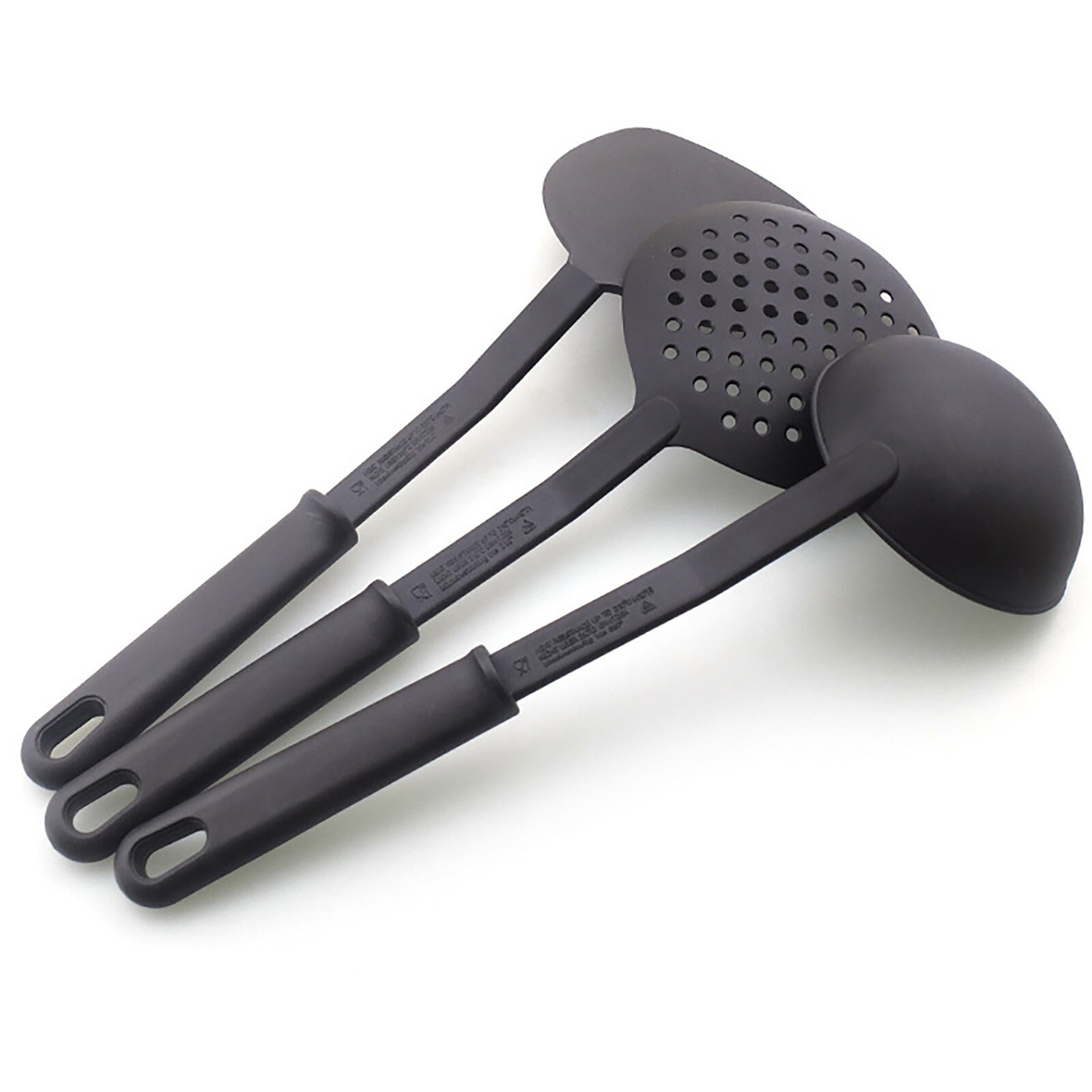 Nylon Colander Spatula Spoon Strainer Drainer Water Leak Spatula Nonstick Cooking Shovel Heat Resist Spatulas Kitchen Tools