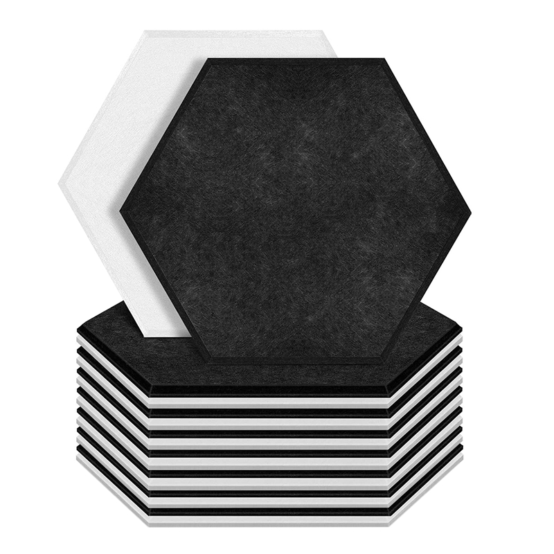 Hexagon Acoustic Panels Sound Proof Padding Hexago... – Grandado