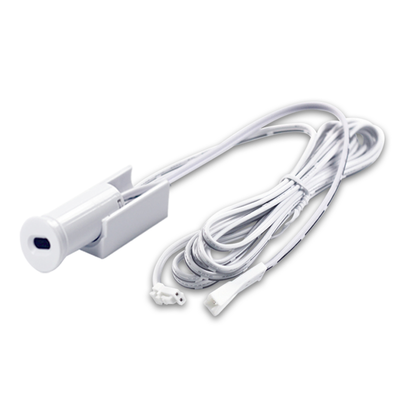DC12V/24V 5A Cabinet sensor IR Door Sensor Switch single door motion sensor switch for cabinet wardrobe display led strip: 4XL / WHITE