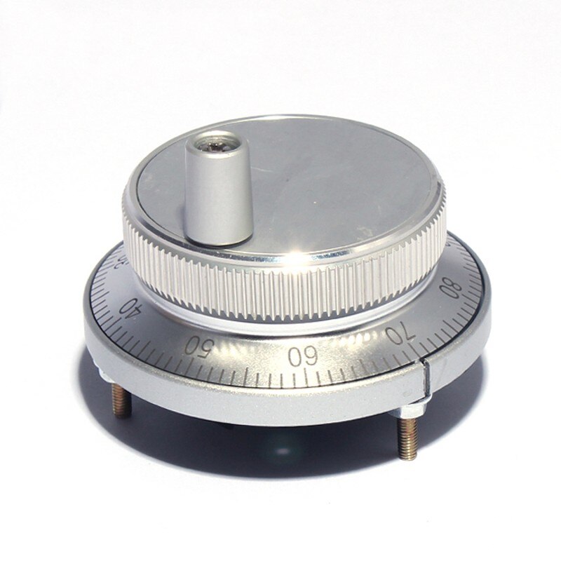 1 Pcs CNC Manual Pulse Generator CNC Pulse Encoder 5V 60MM Hand Wheel Pulse Encoder Mill Router Manual Control For CNC System