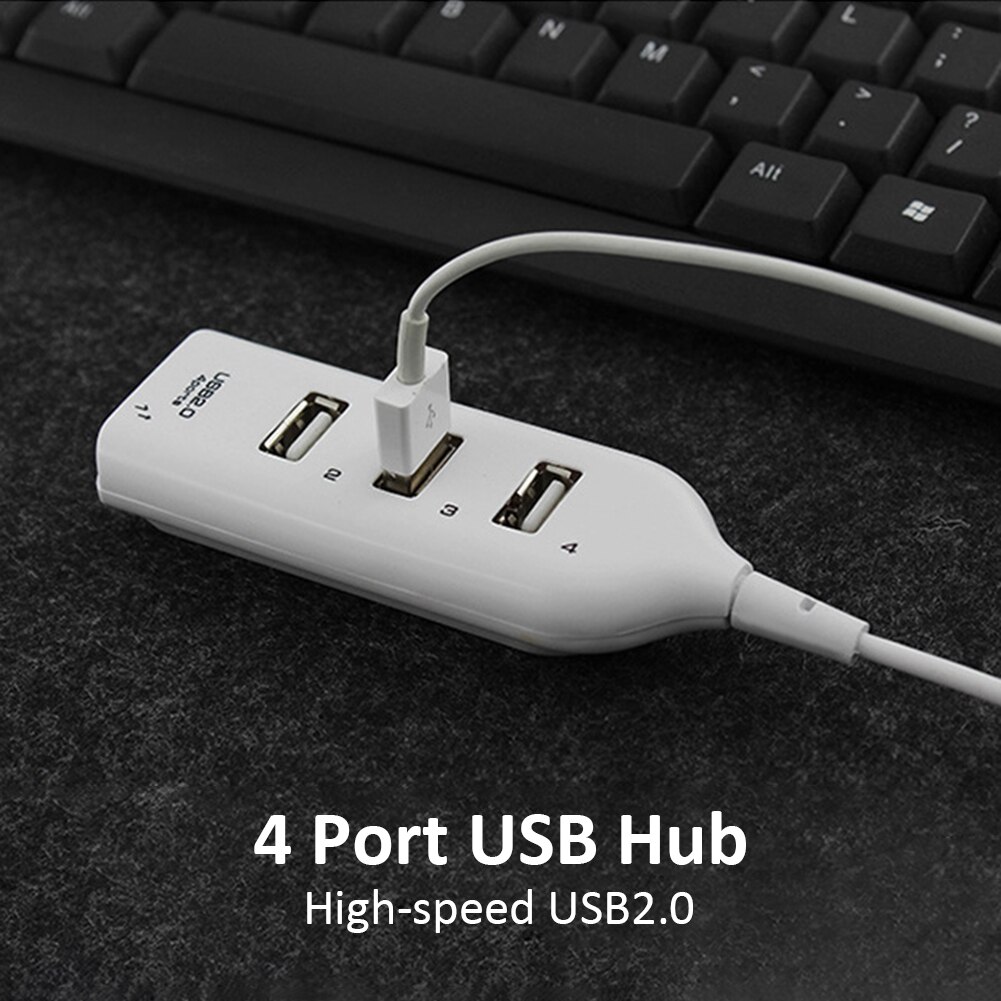 USB Hub 5Mbps High-Speed Adapter Extender 4 Port Distributor 1 Drag 4 Converter USB 2.0 Extension 4 Port HUB Hub