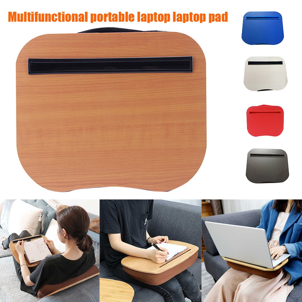Portable Lap Desk Nap Writing Outdoor With Handle For PC Tablet Mini Home Office Travel Phone Holder Pillow Stand Knee Reading