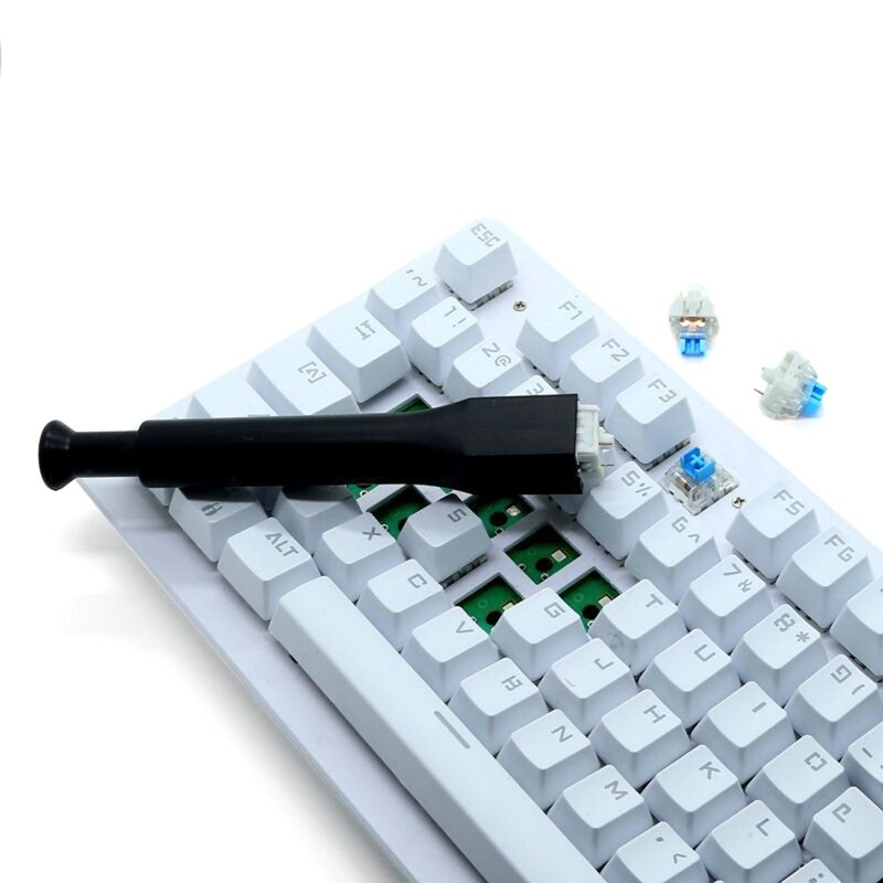 Metal Computer Keycap Puller Stainless Steel Key Removal Tool Key Cap Remover for Mechanical Gaming Keyboard Key: 2