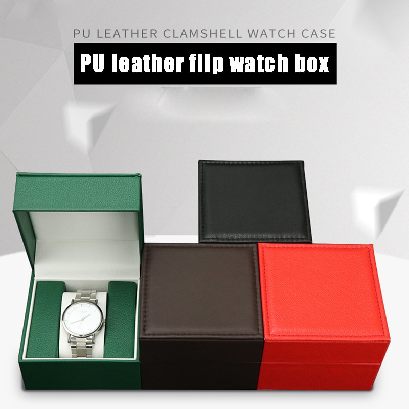 Luxe Horloge Display Box Jewelry Organizer Case Decoratie Man Armbanden Armbanden Horloge Dozen Case