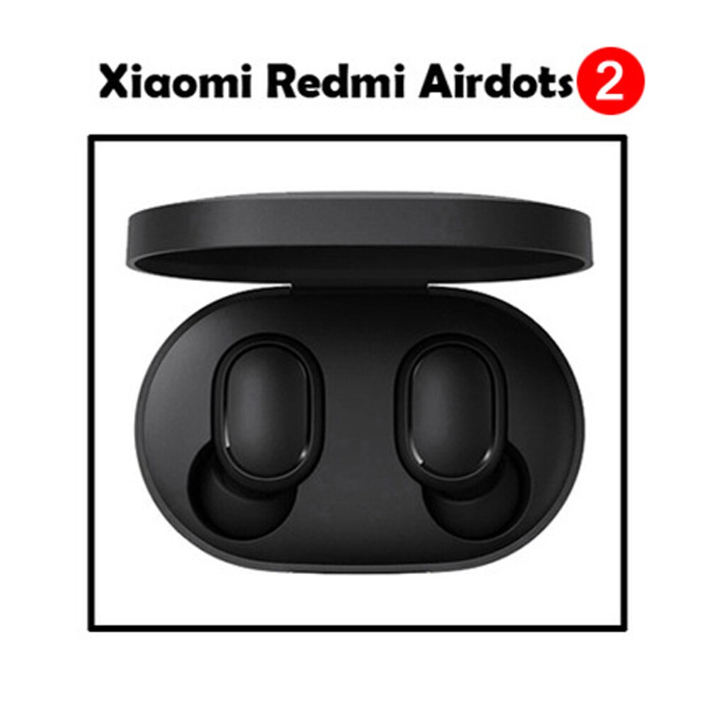 Xiaomi Redmi Airdots earphone 2 TWS Stereo Wireless earphone Voice control Bluetooth 5.0 Noise reduction Tap Control: Redmi Airdots 2