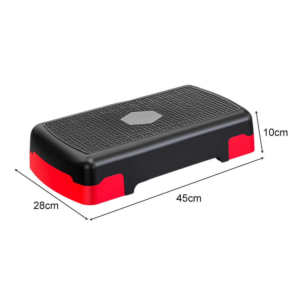Aerobic fitness stepper, adjustable bodybuilding stepper, non-slip, stable, 200kg- person portable fitness equipment