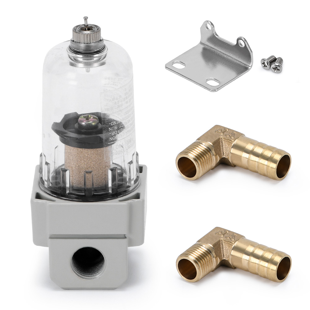 Tanque de captura de aceite de motor Universal, puede filtrar las impurezas, accesorios para automóviles, PQY-OST01,: Gris