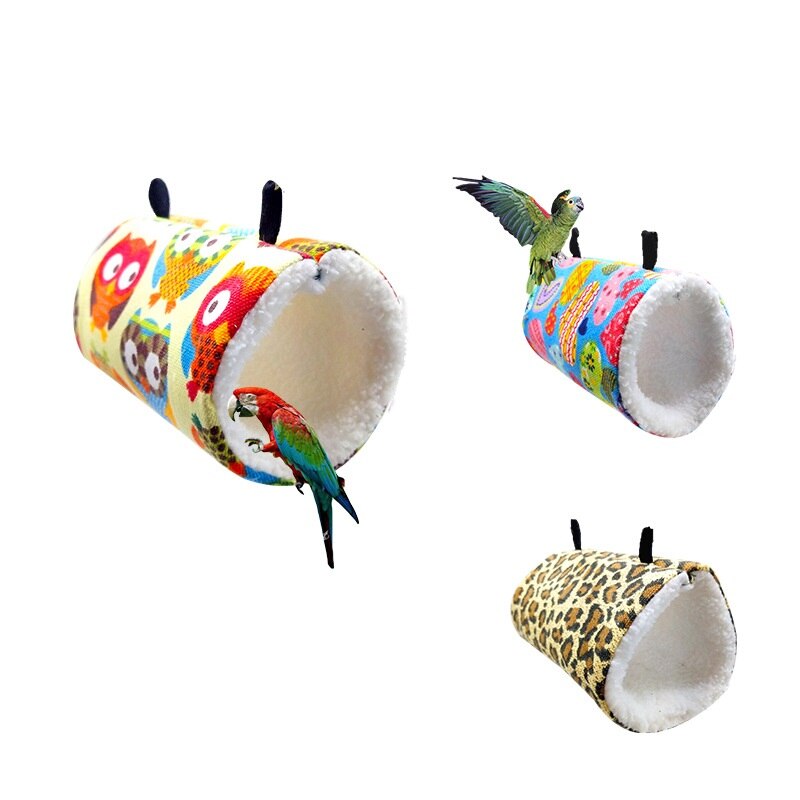 Small Pet Sleeping Bed Graffiti Pet Bed Hamster Hedgehog My Neighbor Totoro Parrot Tunnel Hammock Hamster Tunnel Toy Pet Tools