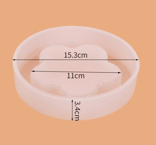 Hartvormige asbak siliconen mal diy kristal epoxy uv hars mal kunstbenodigdheden: 1