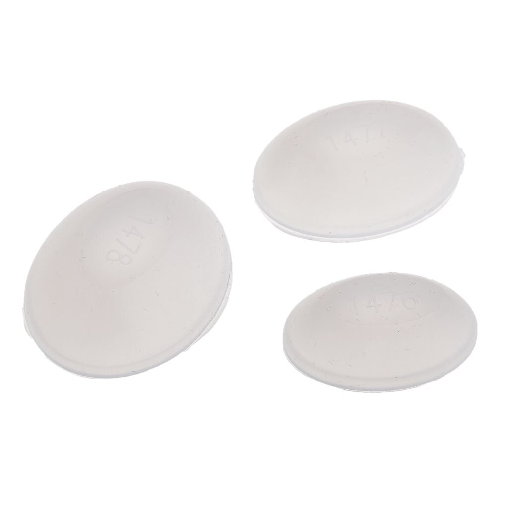 3pcs Silicone Oval Shape Dome Cabochon Molds Jewelry Making DIY Pendants Charms Epoxy Resin Casting Mould for DIY Craft Projects