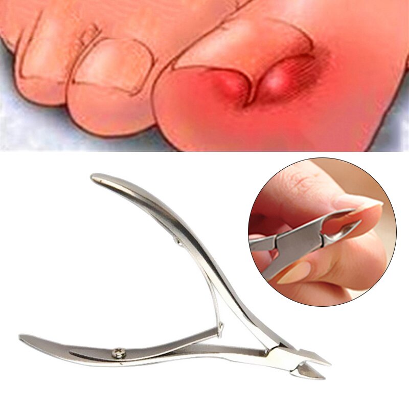 Nail Art Cuticle Nipper Clipper Edge Cutter Manicure Scissor Plier Tool Stainless Steel Cuticle Pusher Remover Pedicure Tool