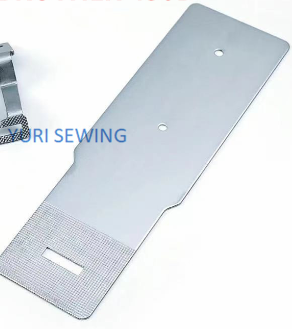 Brother KE-430D feed plate and work clamp foot needle plate bartacking industrial sewing machine spare parts: MAROON