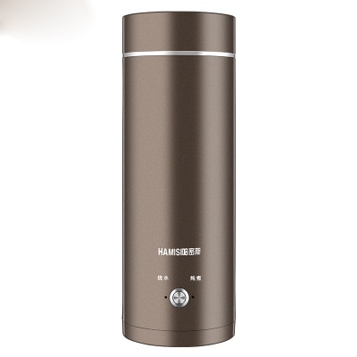 Bärbar mini elektrisk vattenkokare vatten termisk uppvärmning panna resa rostfritt stål tekanna isolering kaffe mjölk kokande kopp