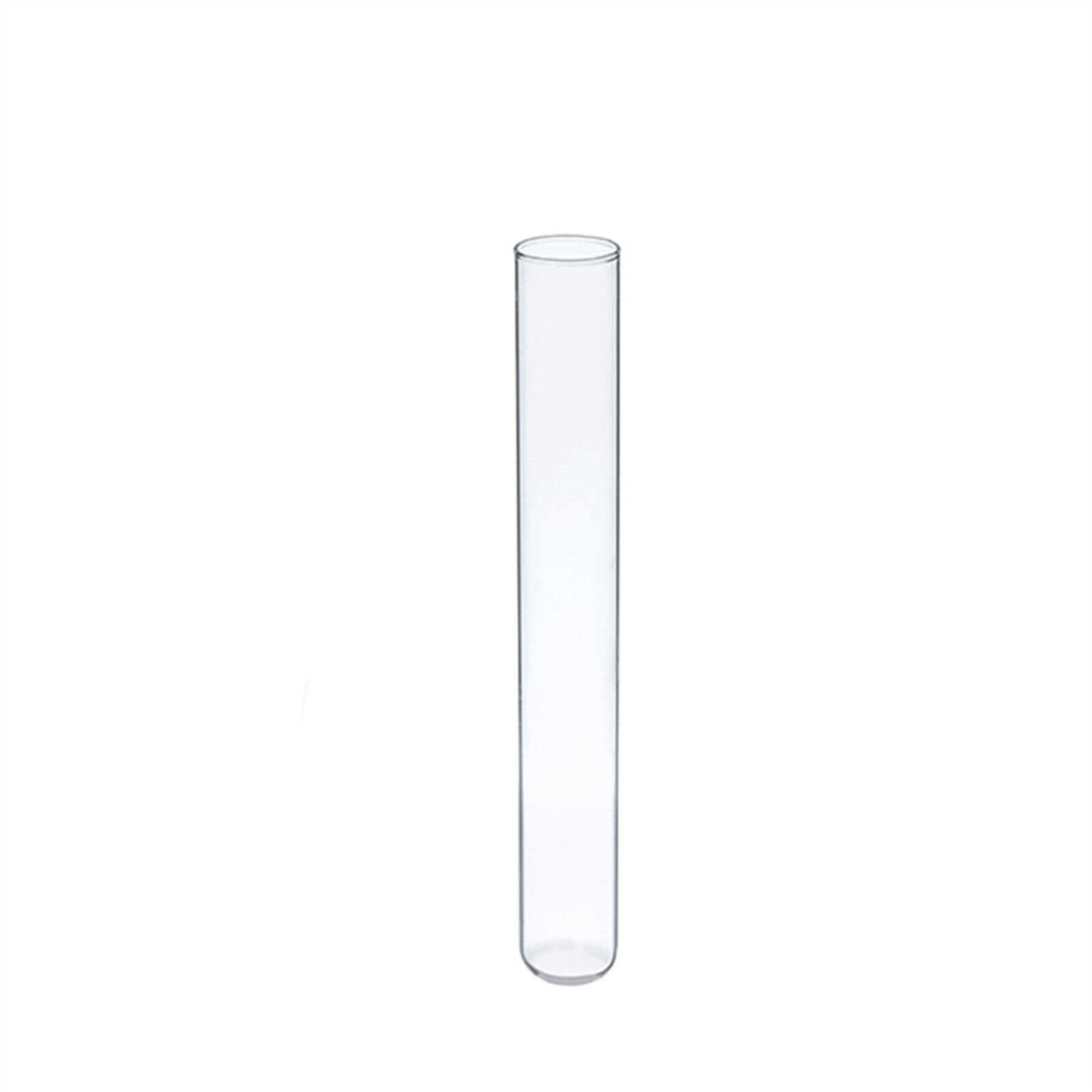 10 Counts 25x150mm,Lab Glass Test Tube,OD 25mm,Length 150mm