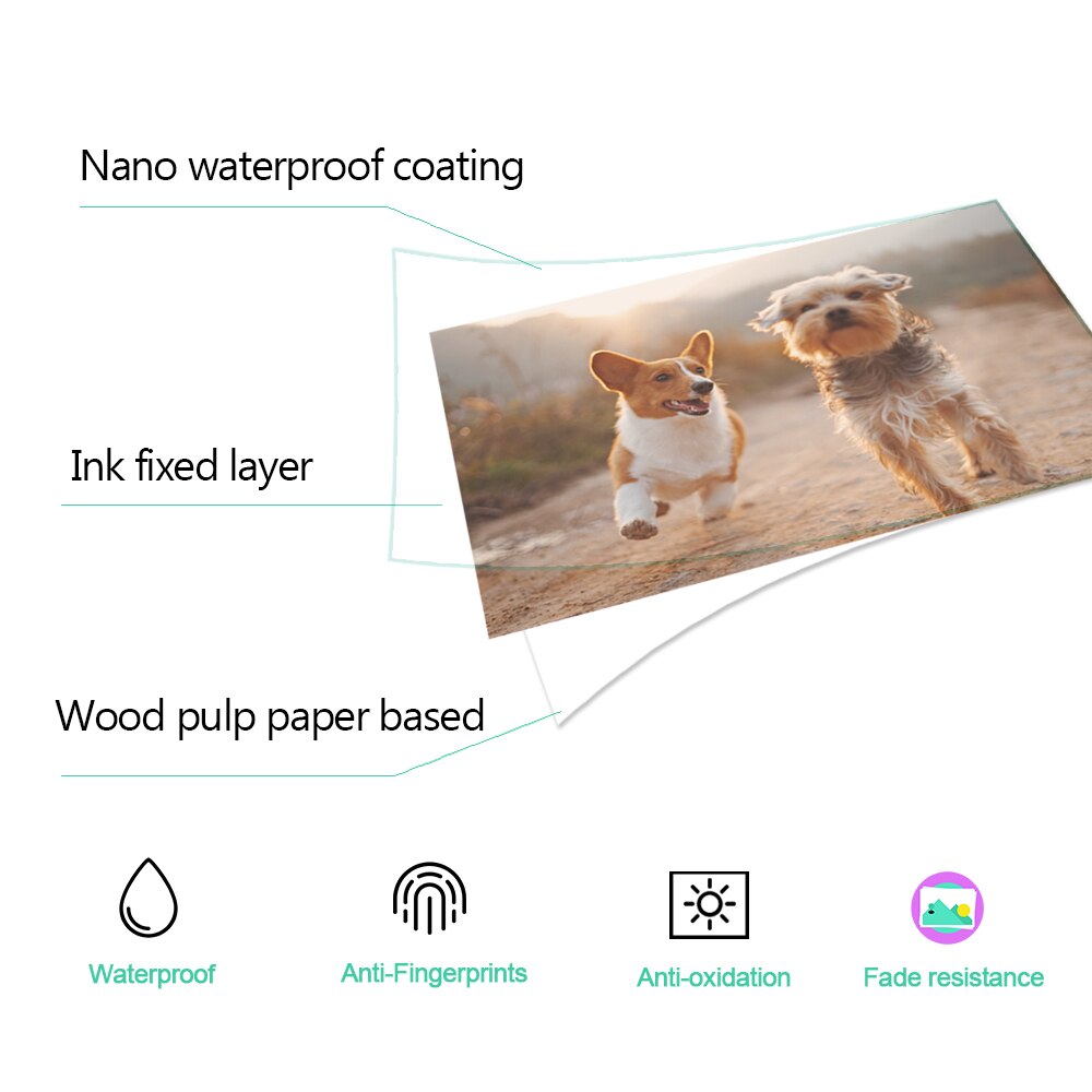 6 Inch KP 108IN KP-36IN Ink Paper Set For Canon Selphy CP1300 Ink Cartridge For Canon Selphy CP1200 CP910 CP900 Photo Printer