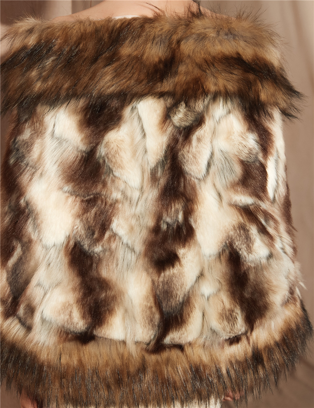 Janevini bont imitatie winter bolero sjaal wikkel bruidsmantel vrouwen trouwjurk cape voor gala feest accessoires