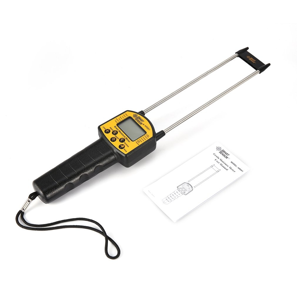 Professionele Digitale Graan Vochtmeter Voor Maïs Tarwe Rijst Bonen Pinda Graan Meting Vocht Tester