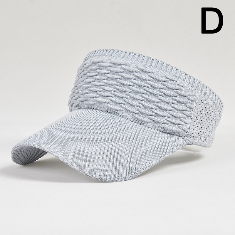 Summer Women's Empty Top Duck Tongue Baseball Cap Sun Visor Hip Hop Golf Cap Outdoor Sports UV Sunscreen Sun Hat: D