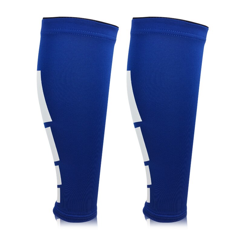 Calf Compression Sleeves - Leg Compression Socks For Runners Shin Splint Varicose Vein Calf Pain Relief Shin Support Calf Pain: Blue 1 pair / XL