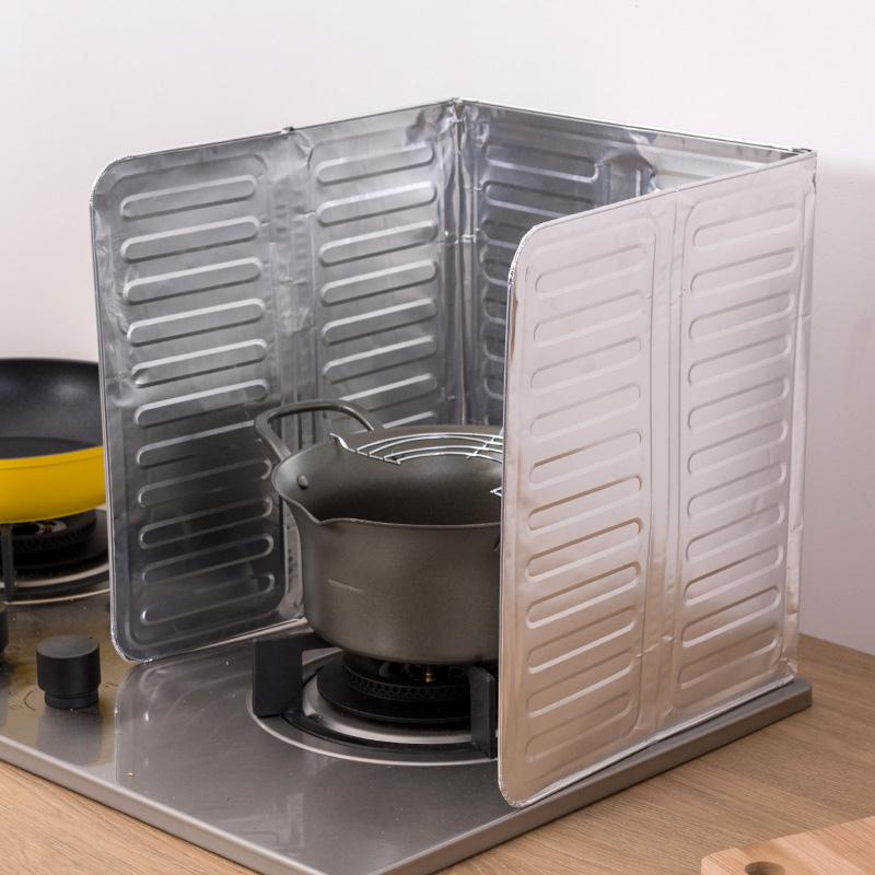 Japan Kitchen Cooking Frying Oil Splashing Protection Gas Stove Oil Removal Rust Kitchen Guard Against Stove Oil Splash Plate