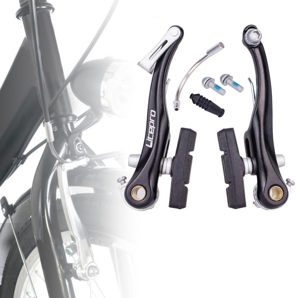 1 pair ZTTO Bike Mountain Bicycle Linear Pull V Brake Caliper Set with Brake Pads Brake Brakes Cantilever тормоза для велосипеда