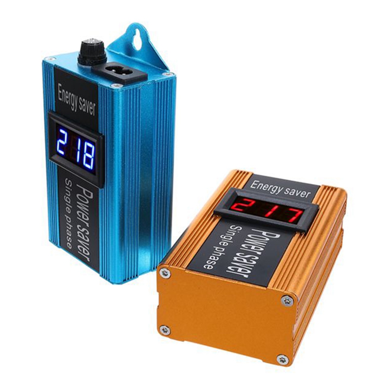 Intelligent Power Saver Energy Saving Devices Smart Power Factor Saver Electricity Saving Box 100KW, US Plug